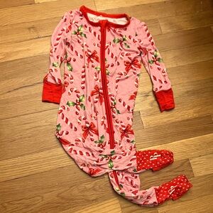 Posh Peanut Girls Christmas Pajamas 12-18 months